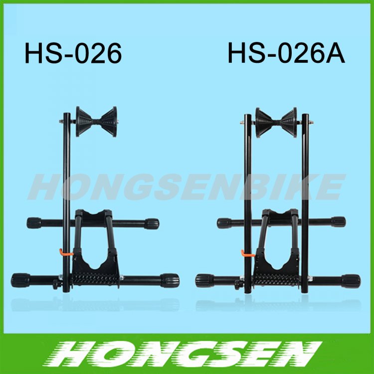 HS-026A Home steel road/mountian bicycle bike wheel stand rack