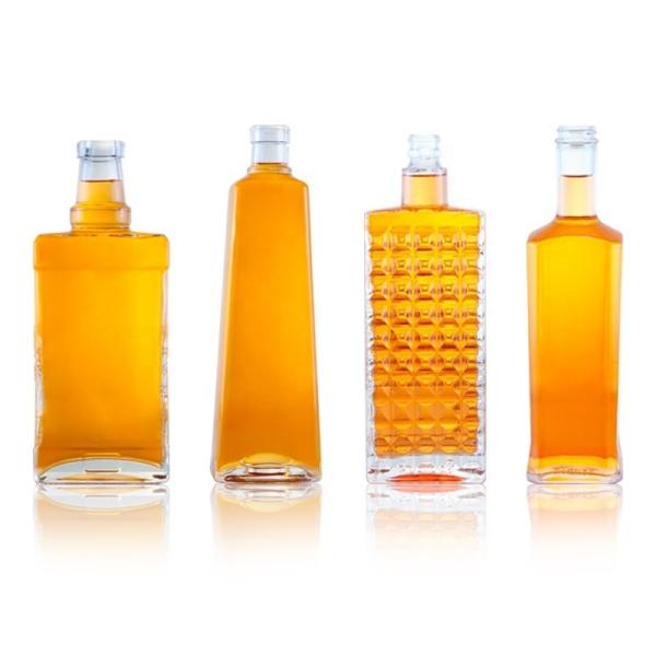 Buy cheap Extra Flint Liquor Glass Bottle for Brands Whisky Gin Rum Champagne and Brandy from wholesalers