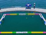 Inflatable Water Sport Game Inflatable Water Polo Soccer Field Arena Court Aqua