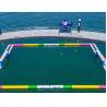 Buy cheap Inflatable Water Sport Game Inflatable Water Polo Soccer Field Arena Court Aqua Inflatable Soccer Court from wholesalers