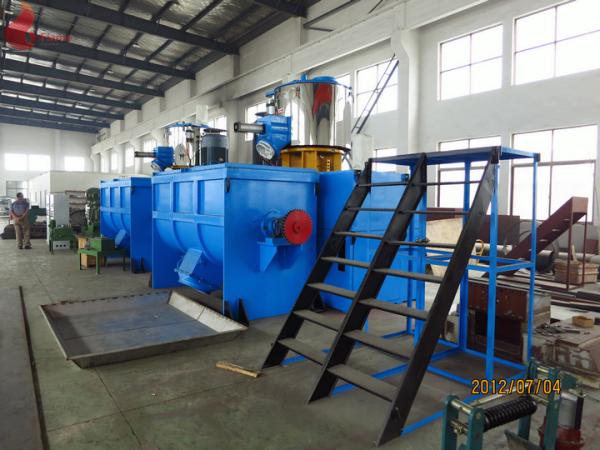 Buy cheap Self - Friction High Speed Mixer Horizontal Mixer Unit 1000 - 1250 Kg Hour from wholesalers