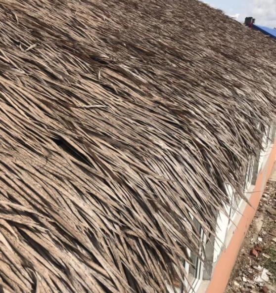 Buy cheap 500*500mm Plain Waterproof Artificial Wheat Straw Thatched Roof Gazebo Hut Roof Thatch from wholesalers