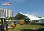 Big Outdoor Event Tents With Aluminum Frame PVC Waterproof Cover Curve Heart