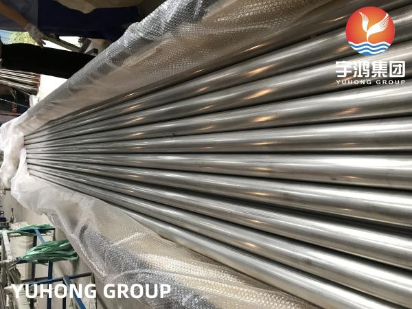 ASTM A249 TP321 Stainless Steel Welded Tube For Heat Exchanger Tube Bright