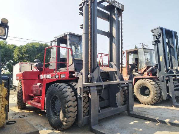 Buy cheap High Efficiency Used Industrial Forklift , 25 Ton Forklift 9200 X 3300 X 4000 Mm from wholesalers
