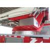 Buy cheap 32m Height Ladder 2 Seats 6x4 Drive Mercedes Aerial Work Platform Fire Vehicle from wholesalers