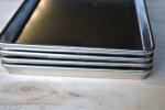 Rectangular Stainless Steel Plate Sheet Baking Tray For Oven And Food