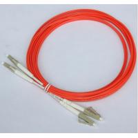 Buy cheap Orange 3M Optical Fiber Patch Cord LC LC Duplex Fiber Jumper Cables product