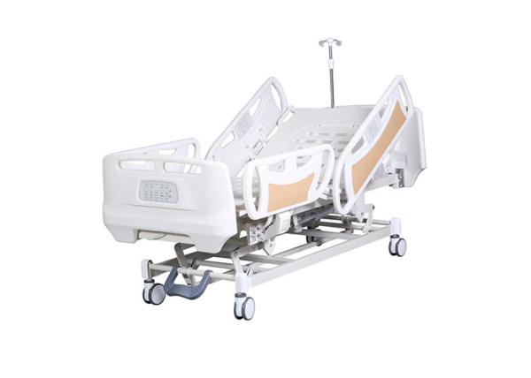 Buy cheap Mobile Hi Lo 5 Position Electric Adjustable Hospital Beds With Wheels from wholesalers