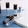 Buy cheap 15ml 30ml 50ml Plastic Black Lotion Luxury Serum Matte Silver Pump Round Airless Pump Bottle for Essential Oil AS Plastic Type from wholesalers
