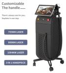 1200w 1600w Ice Titanium Laser Android Hair Removal Machine For Clinic