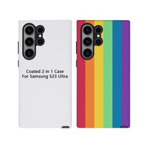 Buy cheap Custom Printing 3D Sublimation Glossy Tough Phone Case For SamSung Galaxy S25 S24 S23 from wholesalers