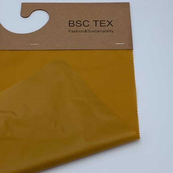 Buy cheap 30D 360T 48 Gsm Recycled Polyester Fabric Plain Woven Taffeta Waterproof Fiber Proof from wholesalers