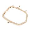 Buy cheap Purse Bag Metal Clutch Frame Hardware Antioxidant Rectangle 21cm from wholesalers