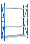 Buy cheap Q235 Warehouse Pallet Storage Racks Industrial Supermarket Storage Medium Duty from wholesalers