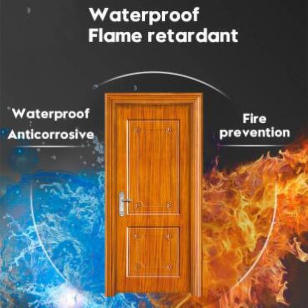 Buy cheap Customized Waterproof WPC Door Soundproof Wood Polymer Composite Doors from wholesalers