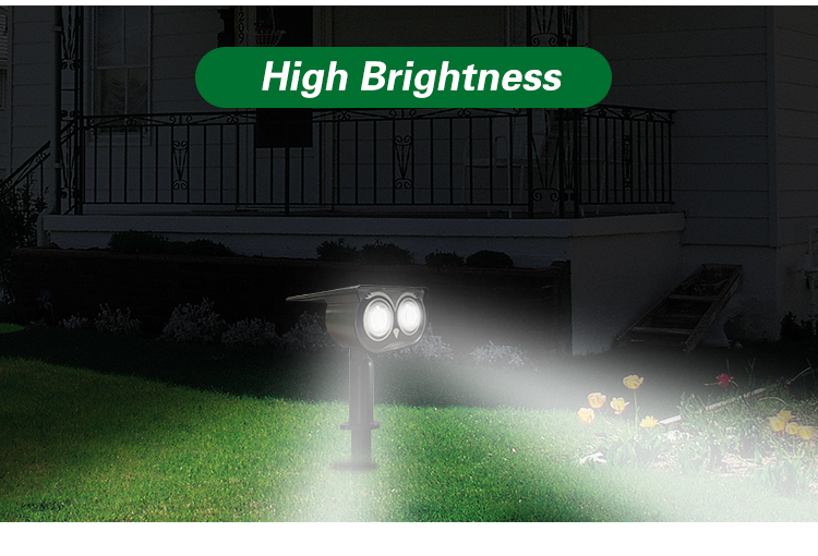 Ip65 90LM Solar Landscape Lamps Outdoor Bright Wall Owl Shape