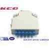 Buy cheap DIN RAIL Fiber Optic Terminal Box Single Mode SC Simplex 6 Ports KCO-DINRAIL-SC-SM-06 For 19'' Frame from wholesalers
