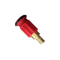 Buy cheap Red Color Fire Hose Reel Nozzle Brass Water Way Body with Nylon House product