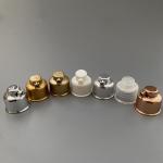 24mm Plastic Cap Gold Silver Plastic-Aluminum Cover Cosmetic Bottle Caps with