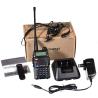 Buy cheap 1800mAh Rechargeable ABS 128 Channels UHF Walkie Talkie from wholesalers