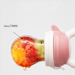 Food Grade Soft Customized Baby Feeding Silicone Pacifier Baby Fruit Food Feeder