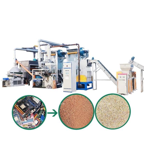 Buy cheap PCB Board Recycling Machine 150KG/H-1000KG/H E-Waste Shredder Machine from wholesalers