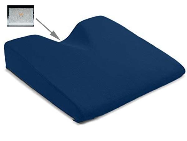 Buy cheap Larger Size Comfortable Car Seat Support Cushion 3D V-Shape Fit Hip And Chair from wholesalers