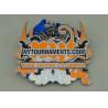 Buy cheap 4.0 Inch Nytournaments Medal Soft Enamel Zinc Alloy 3.5 mm With Ribbon from wholesalers