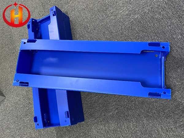 Buy cheap Blue Waterproof Corrugated Plastic Bins For Storage Customizable from wholesalers