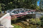 Amphibious Steel Truss Bridge , Truss Suspension Bridge Hot Dip Galvanized