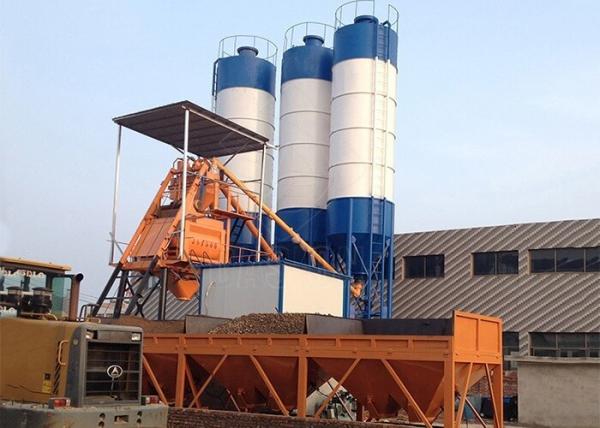 Buy cheap Construction Equipment Automatic Concrete Batching Plant Stable Performance from wholesalers