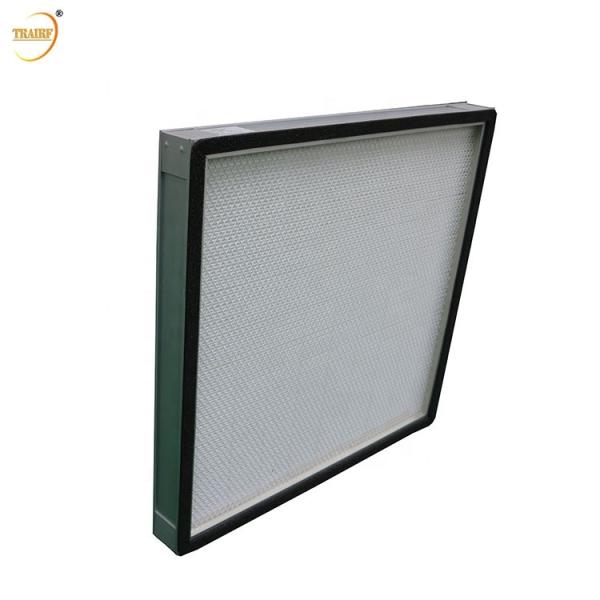 Buy cheap 99.99% Micro Galss Fiber H14 HEPA Air Filter For Clean Room from wholesalers