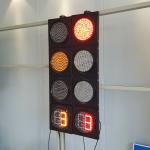 200MM 4-Aspect RYG Ball With Countdown Timer Road Traffic Light