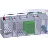 Buy cheap High Efficiency Compact Wastewater Treatment System Short Process Flow from wholesalers
