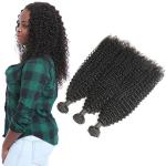 Buy cheap Grade 9A Kinky Baby Remy Curly Hair Extensions 3 Bundles Raw Human Hair from wholesalers