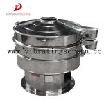 Food Grade Circular Motion Vibrating Screen , Rotary Stainless Steel Vibro Sieve