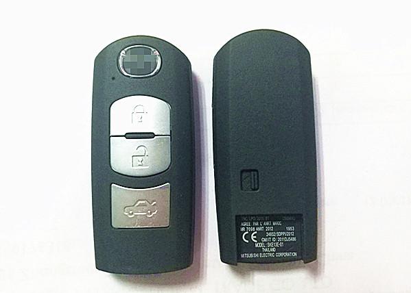 Buy cheap 433 MHZ 3 Button SKE13E-01 Mazda Smart Key Plastic Material Key Fob from wholesalers