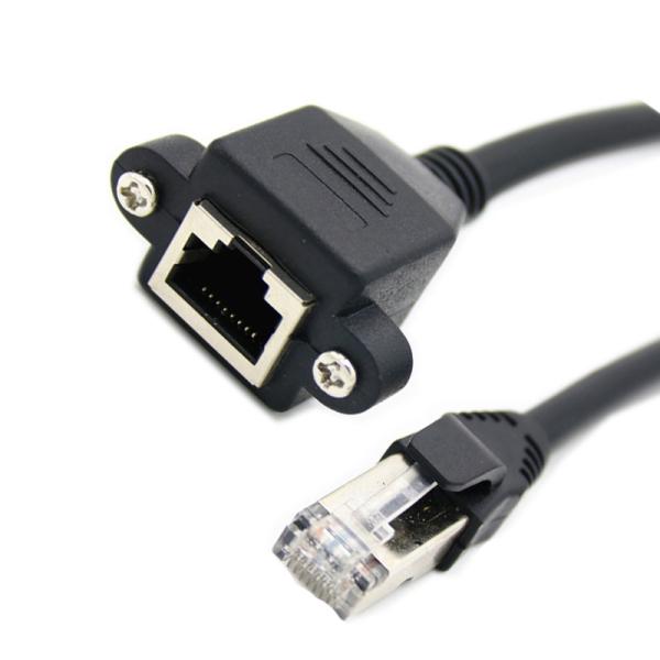 Buy cheap FTP CAT6 CAT5E Ethernet Extension Cable 0.3m 0.6m RJ45 Male To Female Lan Cable from wholesalers