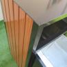 Buy cheap 3 Compartment Recycling Bin Pation Furniture Outdoor Metal Wood Waste bin Supplier Steel Trash Can Wholesale from wholesalers