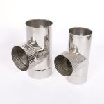 Household Single Wall Chimney , Single Wall Flue Pipe Flame Resistance Reliable