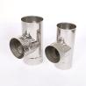 Buy cheap Heat Resistance Wood Stove Through Wall Kit , Wood Stove Smoke Pipe Sets Easily Cleaned from wholesalers