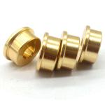 Corrosion Resistance CNC Brass Parts Polished Customized Brass CNC Parts Gold