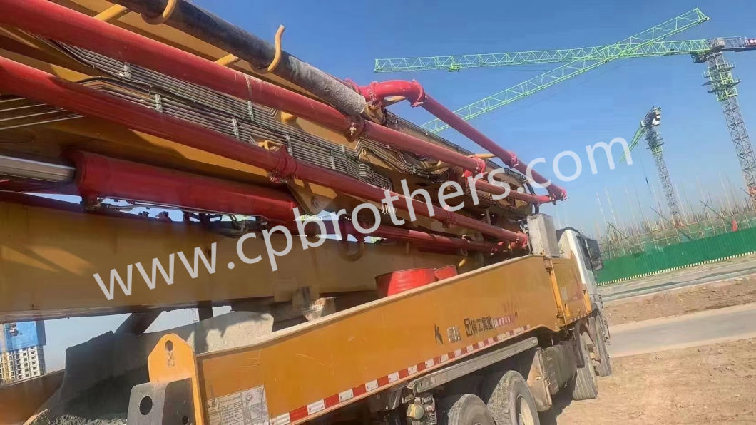 High Quolity 2021 Xg 62m Used Concrete Pump Truck