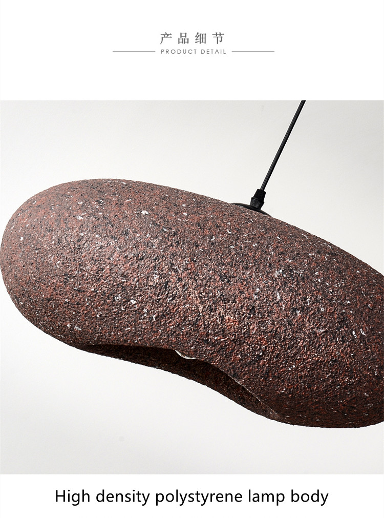 Nordic Minimalism Wabi-Sabi LED Chandelier Living Room Bedroom Modern Bar Decoration Lamp(WH-VP-171)