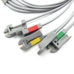 GE Ref:412681-003 Multi-Link ECG Leadwire Group Set ,5 -Lead ,Grabber ,IEC 74 CM