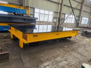 China Customizable Rail Transfer Cart 20-30m/Min For Indoor Outdoor Environments on sale