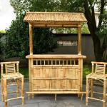 Buy cheap Indoor Outdoor Party Beach Tiki Bars With Cabinet And Door from wholesalers