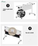 25mm Top Thickness Collapsible Table for B2B Furniture