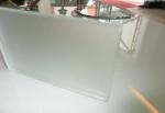 2mm-19mm Acid Etched Glass Tempered Glass With Customized Size
